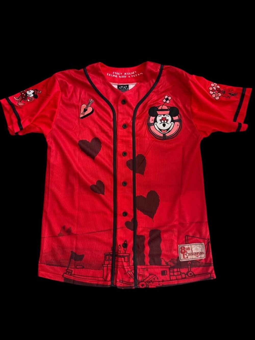 NEW Mickey Mouse Authentic Baseball Jersey| Steamboat Willie 1928 EXCLUSIVE